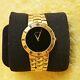 Gucci 3300m Pulp Fiction 18k Gold Plated Men's Watch 33 Mm (nr794)