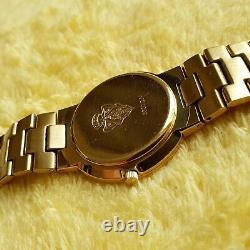 Gucci 3300M Pulp Fiction 18K Gold Plated Men's Watch 33 mm (NR795)