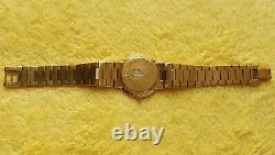 Gucci 3300M Pulp Fiction 18K Gold Plated Men's Watch 33 mm (NR796)