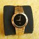 Gucci 3300m Pulp Fiction 18k Gold Plated Men's Watch 33 Mm (nr797)