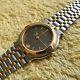 Gucci 9000m 18k Gold Plated & Stainless Steel Men's/women's Watch 32 Mm (nr737)