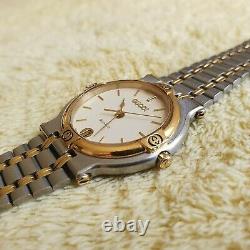 Gucci 9000M 18K Gold Plated & Stainless Steel Men's/Women's Watch 32 mm (NR739)