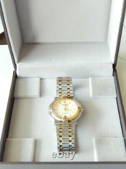 Gucci 9000M 18K Gold Plated & Stainless Steel Men's/Women's Watch 32 mm withBOX