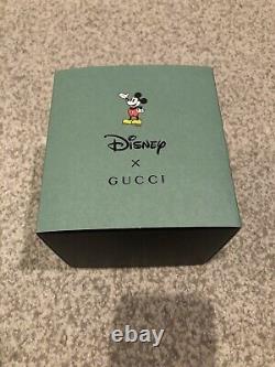 Gucci Grip Disney Mickey Mouse Gold Plated Stainless Steel Watch YA157420