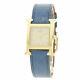 Hermes H Watch Watches Hh1.201 Gold Plated/leather Ladies