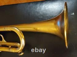 Harrelson Bravura Custom trumpet (3)tuning slides engraving GOLD PLATED