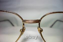 Hoya eyeglasses gold plated Titanium oval square frames men's womens vintage