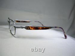 IDOLS eyeglasses Gold plated Titanium square oval frames men women NOS vintage