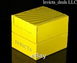 Invicta 46mm Specialty Capsule Swiss Chronograph 18K Gold Plated Gold Dial Watch