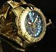 Invicta 47mm Subaqua Noma Ii Abalone Dial Ltd Ed 18k Gold Plated Bracelet Watch