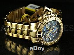 Invicta 47mm Subaqua Noma II ABALONE Dial Ltd Ed 18K Gold Plated Bracelet Watch