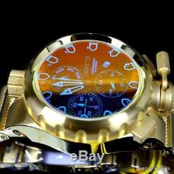 Invicta Coalition Forces Sniper Tinted Crystal 18kt Gold Plated Steel 50mm Watch