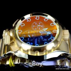 Invicta Coalition Forces Sniper Tinted Crystal 18kt Gold Plated Steel 50mm Watch