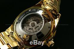 Invicta GRAND DIVER AUTOMATIC Black MOP Dial 18K Gold Plated S. S Bracelet Watch