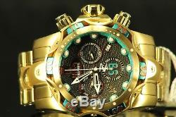 Invicta JT Hall of Fame Venom Swiss Gold Plated Watch 3 Slot JT Collector Box