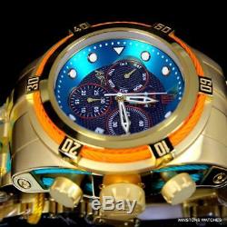 Invicta JT Reserve Bolt Zeus Hall of Fame Swiss Movt Gold Plated 52mm Watch New