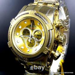 Invicta Jason Taylor JT Reserve Bolt Distressed Gold Plated Swiss Made Watch New