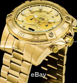 Invicta Men STAR WARS Ltd Ed C-3PO Chronograph 18K Gold Plated Bracelet Watch