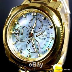 Invicta Reserve 15th Anniversary Russian Diver 52mm Gold Plated Swiss Watch New
