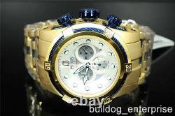 Invicta Reserve Bolt Zeus Gold Plated Swiss Made Jason Taylor JT Watch +Case New