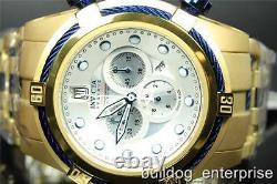 Invicta Reserve Bolt Zeus Gold Plated Swiss Made Jason Taylor JT Watch +Case New