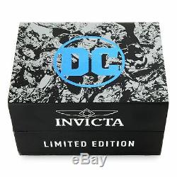 Invicta Reserve Venom DC Comics Joker Gold Plated Black 52mm Swiss Mvt Watch NWT