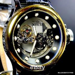 Invicta Russian Diver Ghost Bridge Automatic Gold Plated Exhibition Watch New
