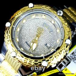 Invicta Subaqua Noma VI 1.81 CTW Diamond 2 Tone Gold Plated Automatic Watch New