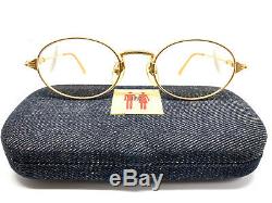 Jean Paul Gaultier 55-0183 Gold Plated JPG Vintage Eyeglasses Sunglasses 20528