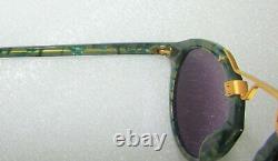 Krewe St. Louis Classics Sunglasses Grey Ivy 24k Gold Plated 46-23-145