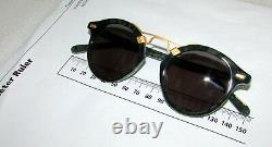 Krewe Sunglasses St. Louis Classics Grey Ivy 24k Gold Plated 46-23-145