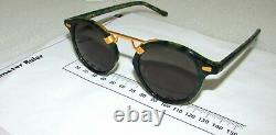 Krewe Sunglasses St. Louis Classics Grey Ivy 24k Gold Plated 46-23-145