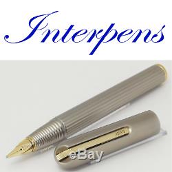 LAMY PERSONA 23 Ti Titan/Gold-plated Fountain Pen 14K B Nib German Design