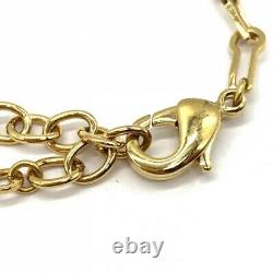 LOUIS VUITTON Forever Young Choker Necklace M69622 Gold Plated Monogram with Box