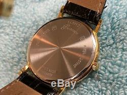 Longines La Grande Classique Gold Plated, Quartz Men's Watch, Leather L48192122