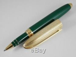 Louis Vuitton Doc Laque Green Lacquer and Gold Plated Rollerball Pen (Excellent)