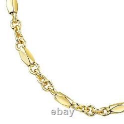 Luxury Chain Gold Plated Gold 999 24 Carat Brass Ladies Men's Watertight K6138D