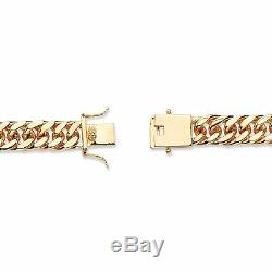 Men's 1.70 TCW Genuine Onyx and CZ 14k Gold-Plated Bracelet 8