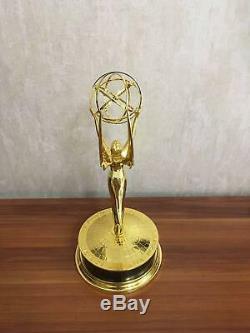 Metal Emmy Trophy Awards Gold Plated Zinc Alloy Emmy Trophy Awards 39CM Real 11
