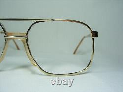 Metalline, eyeglasses, Aviator, Gold plated, frames, NOS, ultra-vintage, rare