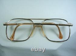 Metalline, eyeglasses, Aviator, Gold plated, frames, NOS, ultra-vintage, rare