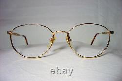 Monet eyeglasses 22 kt gold plated square oval frames women's super vintage