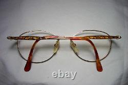 Monet eyeglasses 22 kt gold plated square oval frames women's super vintage