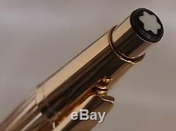Montblanc Noblesse Gold Plated Ball Point Pen Clip Mechanism