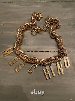Moschino H&M Gold Plated Belt