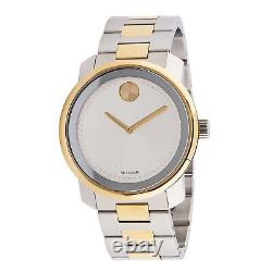 Movado 3600431 Men's Bold Silver-Tone Quartz Watch