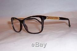 NEW GUCCI EYEGLASSES GG 3695 2ZX HAVANA GOLD PLATED 54mm RX SPECIAL AUTHENTIC