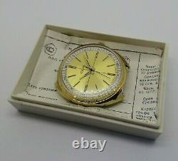 NOS New Watch Raketa 2609 Gold plated USSR Vintage Soviet Original SERVICED