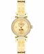 Nwt Coach Women's Signature Etched Gold Plated Tone Bangle Watch 24mm 14502202