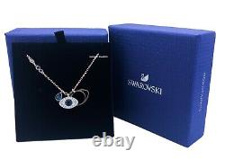 New Authentic SWAROVSKI Rose Gold Crystal Evil Eye Pendant Necklace 5172560